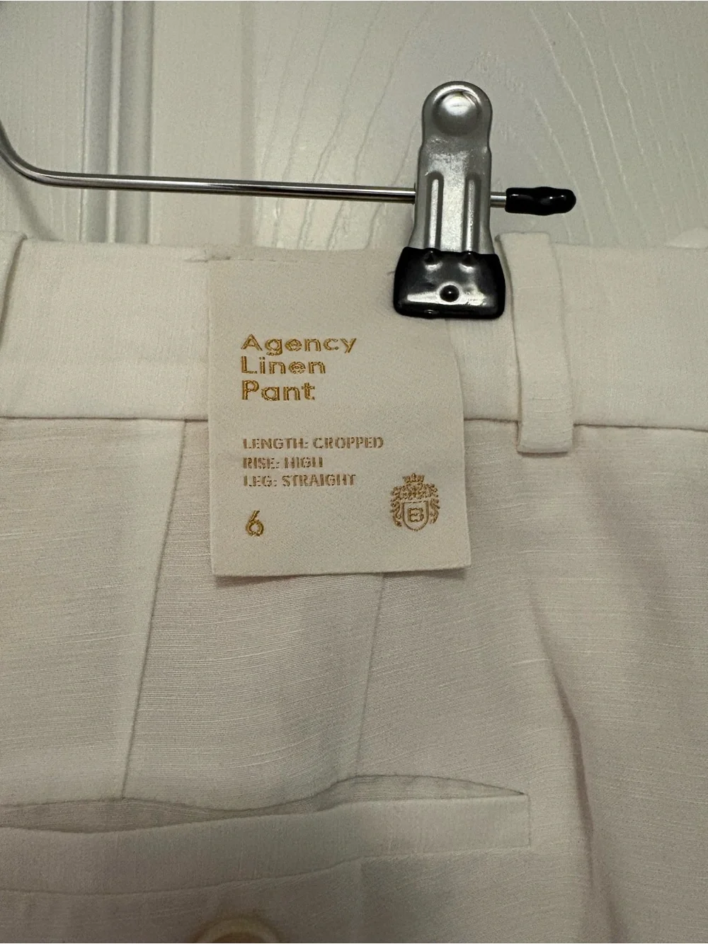 Aritzia Babaton Agency Linen pants cropped - Picture 4 of 10